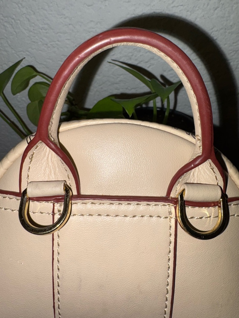 MCM Mini Stark Visetos Backpack Crossbody Bag LIKE NEW - Picture 7 of 13